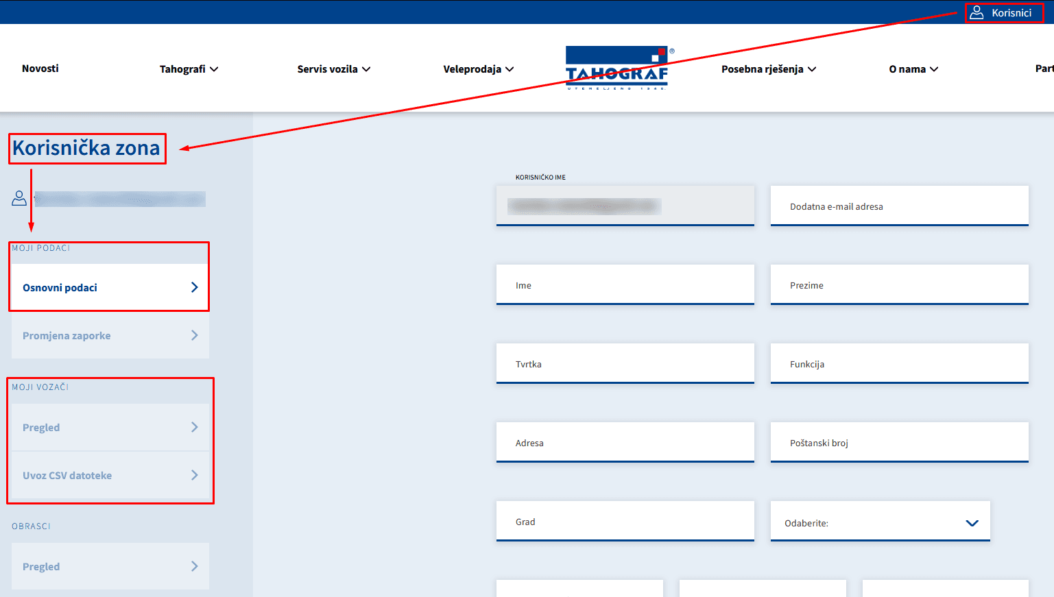 Upute za registraciju